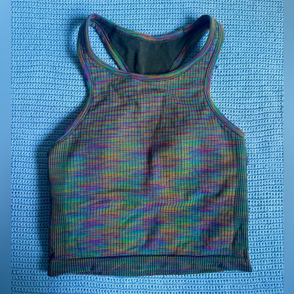 lululemon athletica Colorful Racerback Tank Top